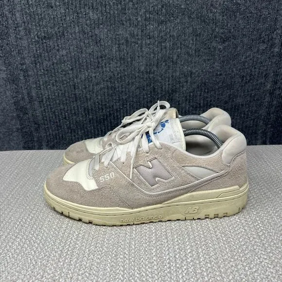 New Balance 550 Aimé Leon Dore Grey Suede Casual Shoes Mens 10.5 BB550AC1